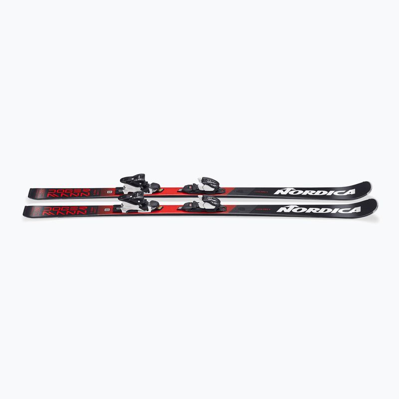 Dětské sjezdové lyže Nordica Doberman Combi Pro S + vázání J7.0 FDT anthracite/red 5