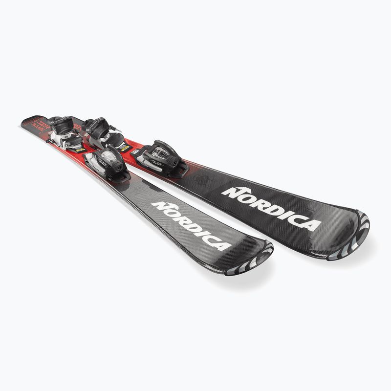 Dětské sjezdové lyže + vázání Nordica Team JR (110-150) + J7.0 FDT black/red 4