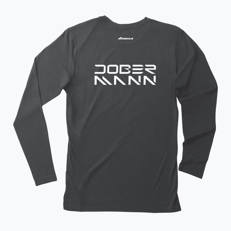 Pánský longsleeve Nordica Dobermann black/white 2