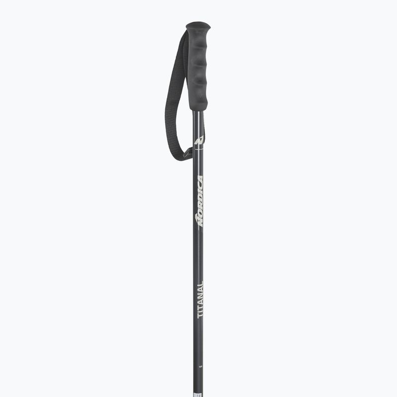 Lyžařské hole Nordica Alpine TI Dark 16mm grey/white 8