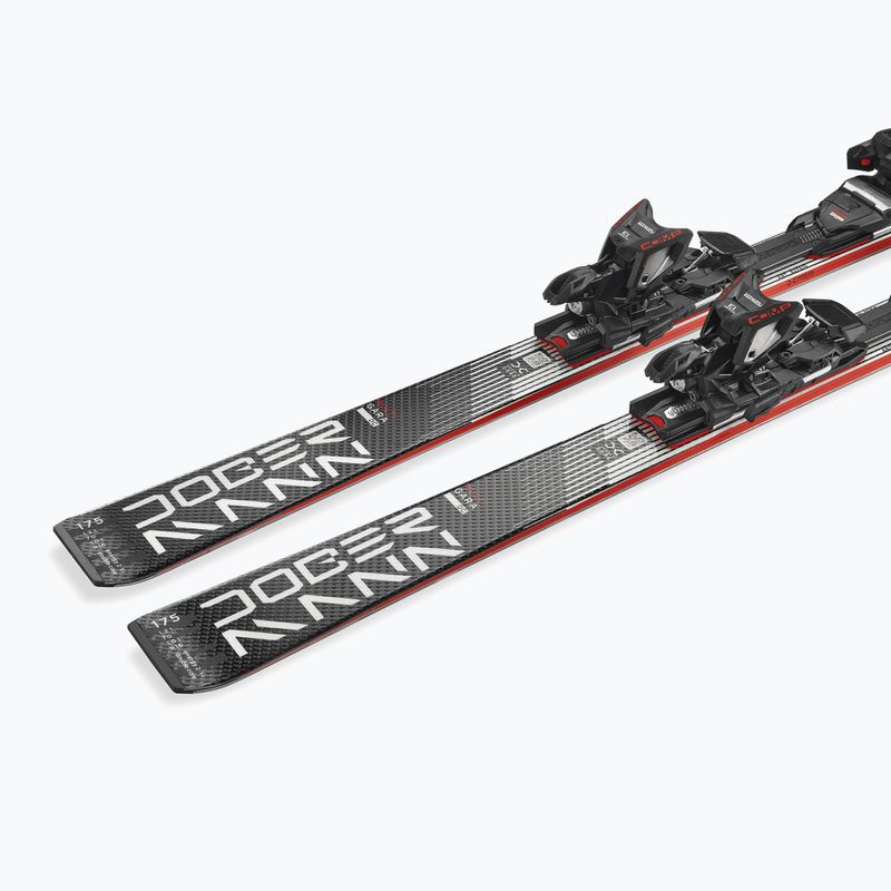 Sjezdové lyže + vázání Nordica Doberman Multigara DC + Comp 13 FDT black/white 7