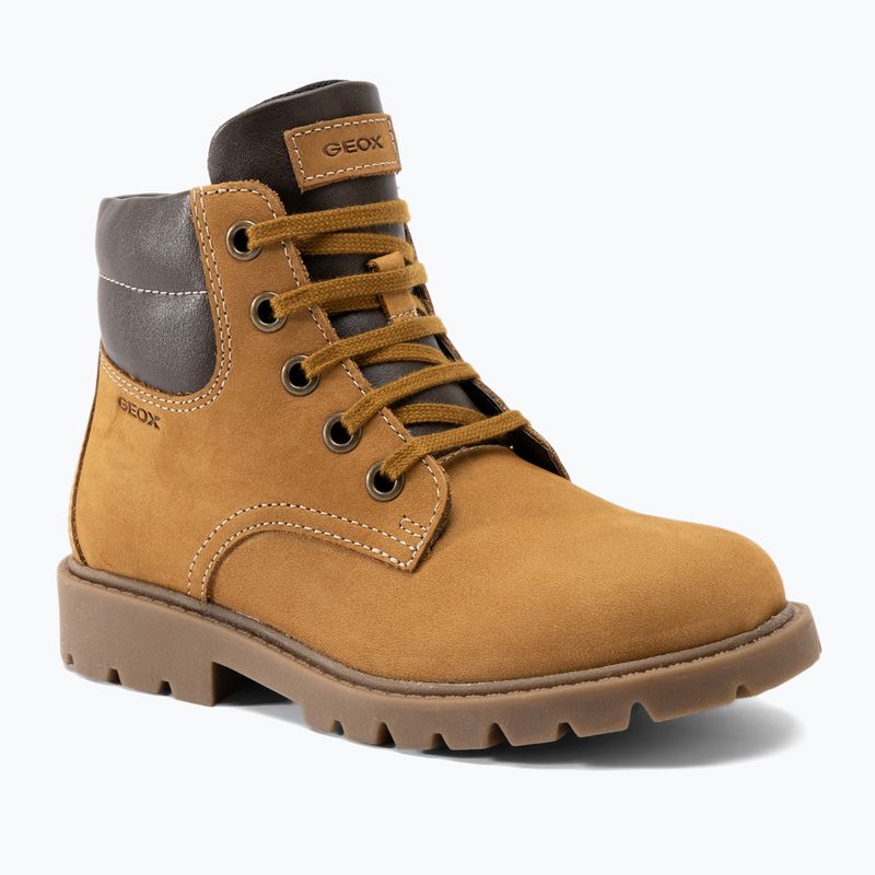 Juniorské boty  Geox Shaylax yellow/brown