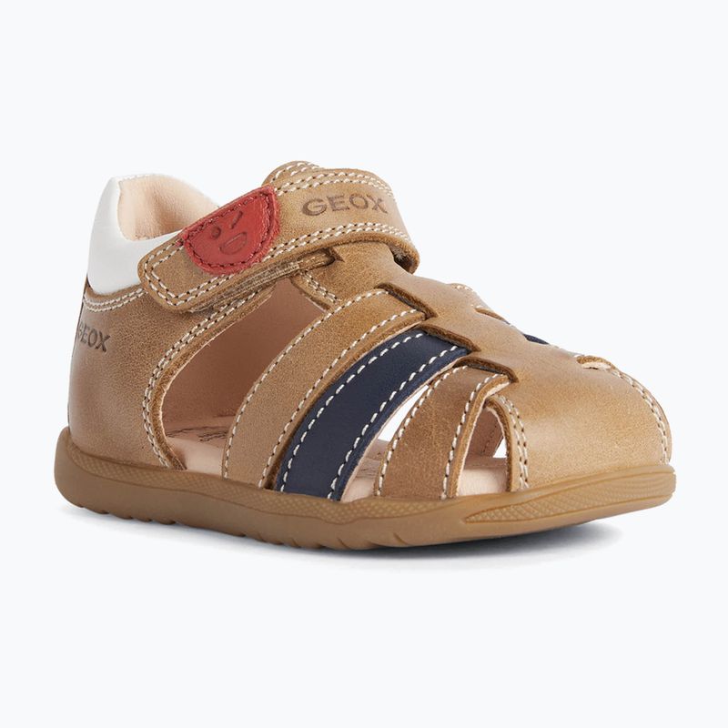 Dětské sandály Geox Macchia caramel