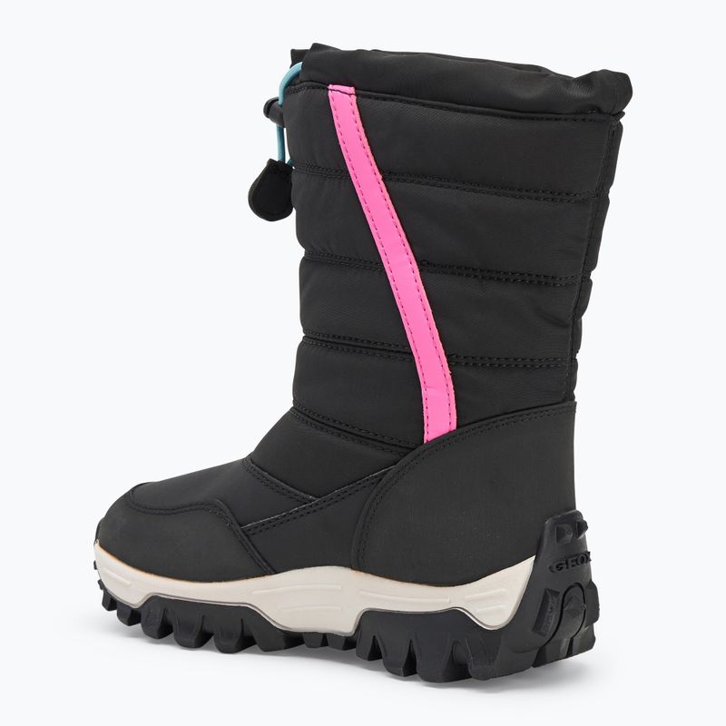 Dětské sněhule Geox Himalaya ABX black/fuchsia 3