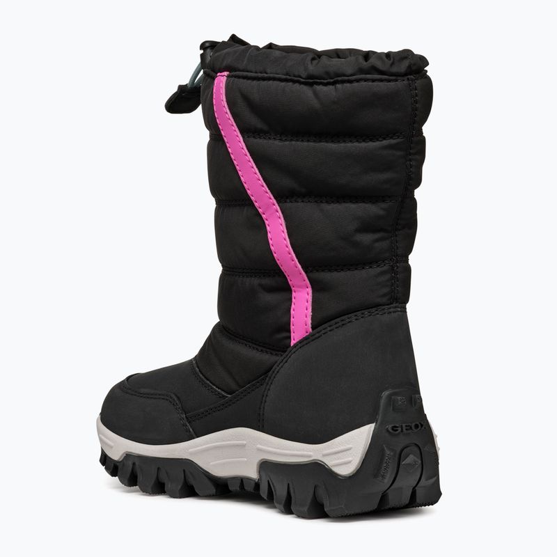 Dětské sněhule Geox Himalaya ABX black/fuchsia 10