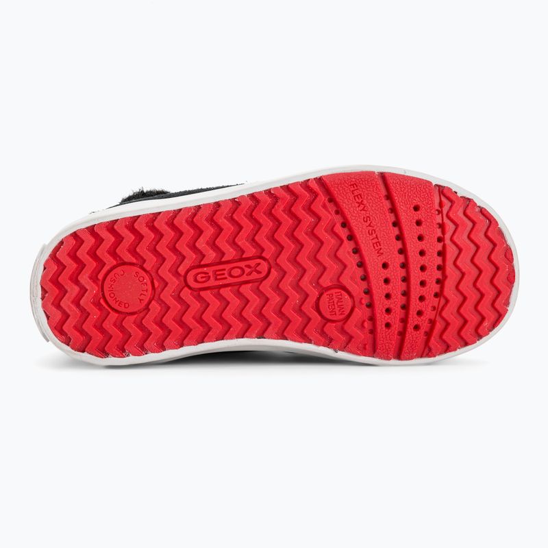 Dětské boty Geox Kilwi black/red 5