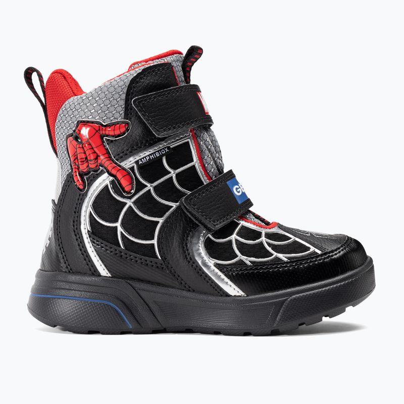 Juniorské boty  Geox Sveggen Abx black/red 2