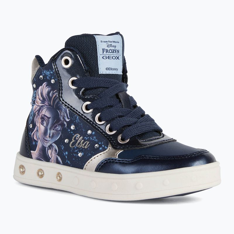 Juniorské boty  Geox Skylin dark navy/platinum 9