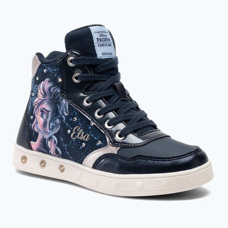 Juniorské boty  Geox Skylin dark navy/platinum