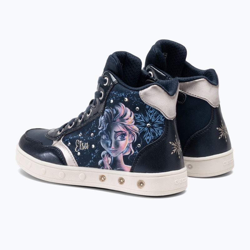 Juniorské boty  Geox Skylin dark navy/platinum 3