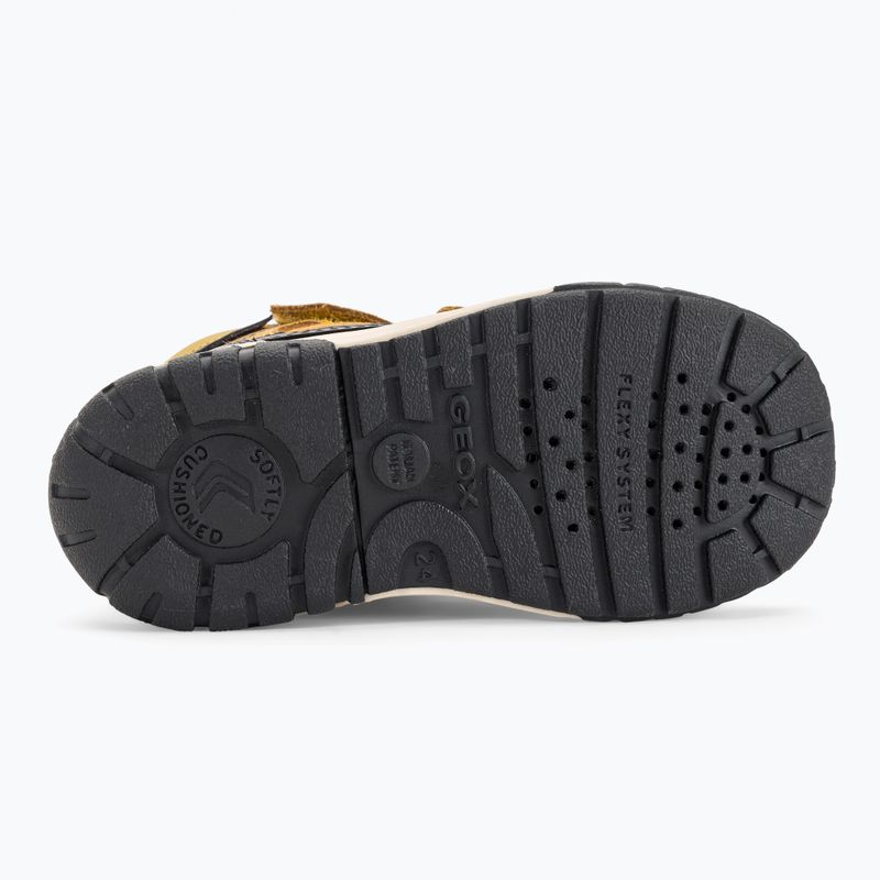 Dětské boty Geox Omar WPF yellow/blue 5