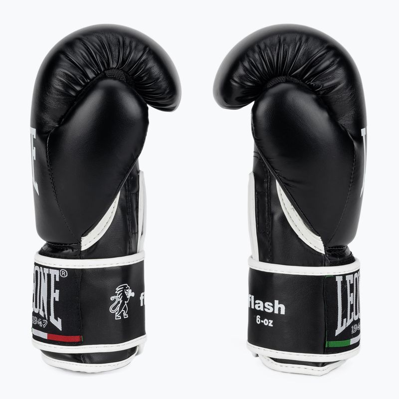 Dětské boxerské rukavice LEONE 1947 Flash černé 3