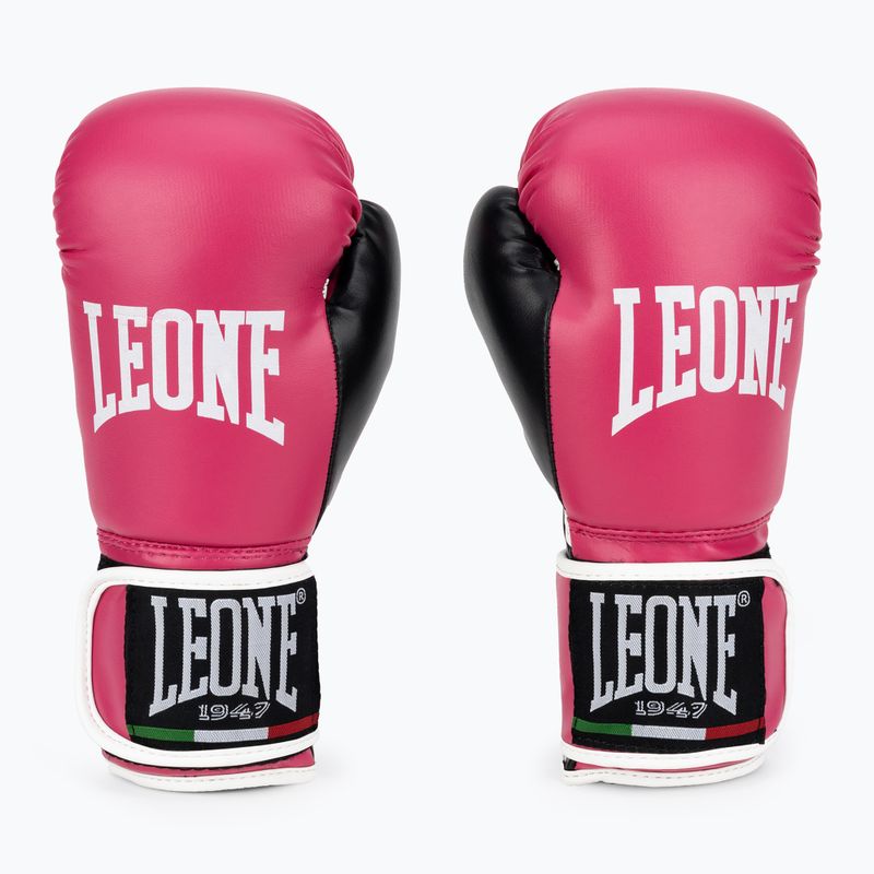 Dětské boxerské rukavice LEONE 1947 Flash fuxia