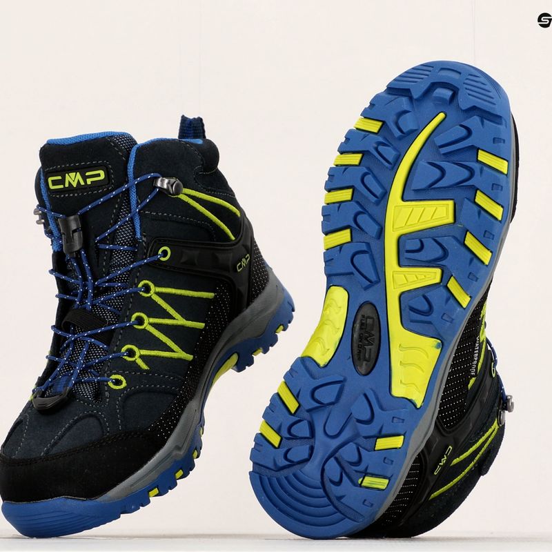Dětské trekové boty CMP Rigel Mid Wp navy blue 3Q12944/38NL 12