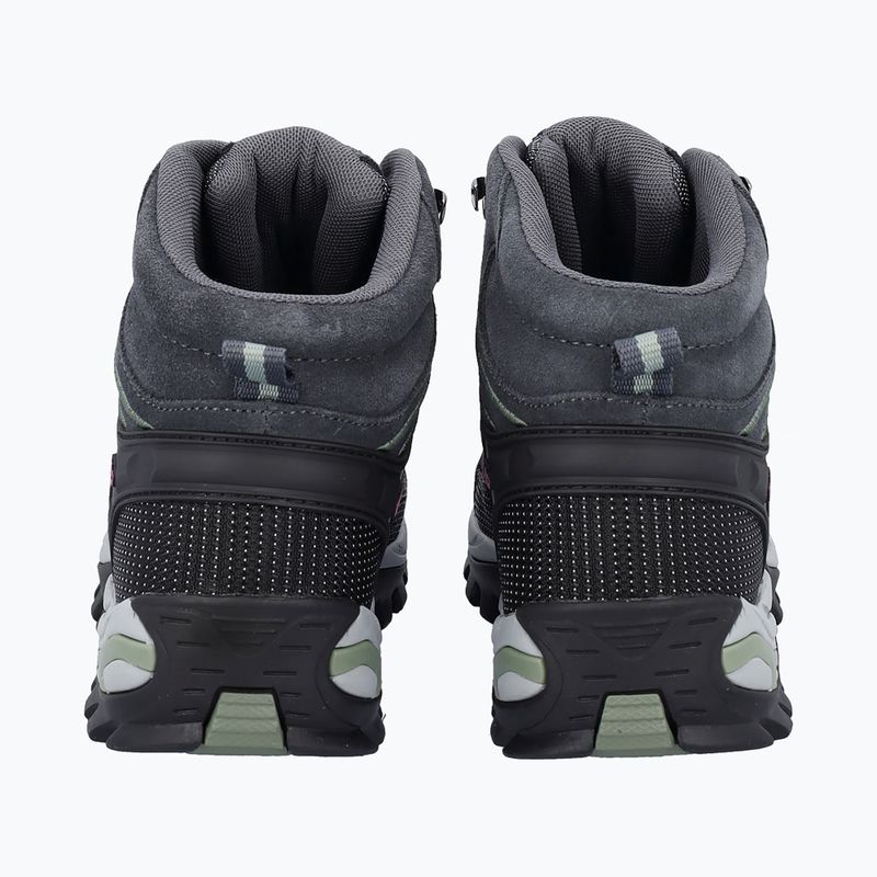 Dámské trekové boty CMP Rigel Mid Wp anthracite/mineral green 10