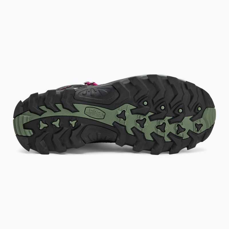 Dámské trekové boty CMP Rigel Mid Wp anthracite/mineral green 4