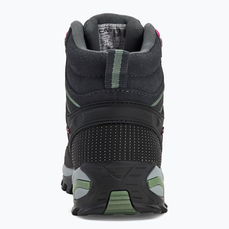 Dámské trekové boty CMP Rigel Mid Wp anthracite/mineral green 6