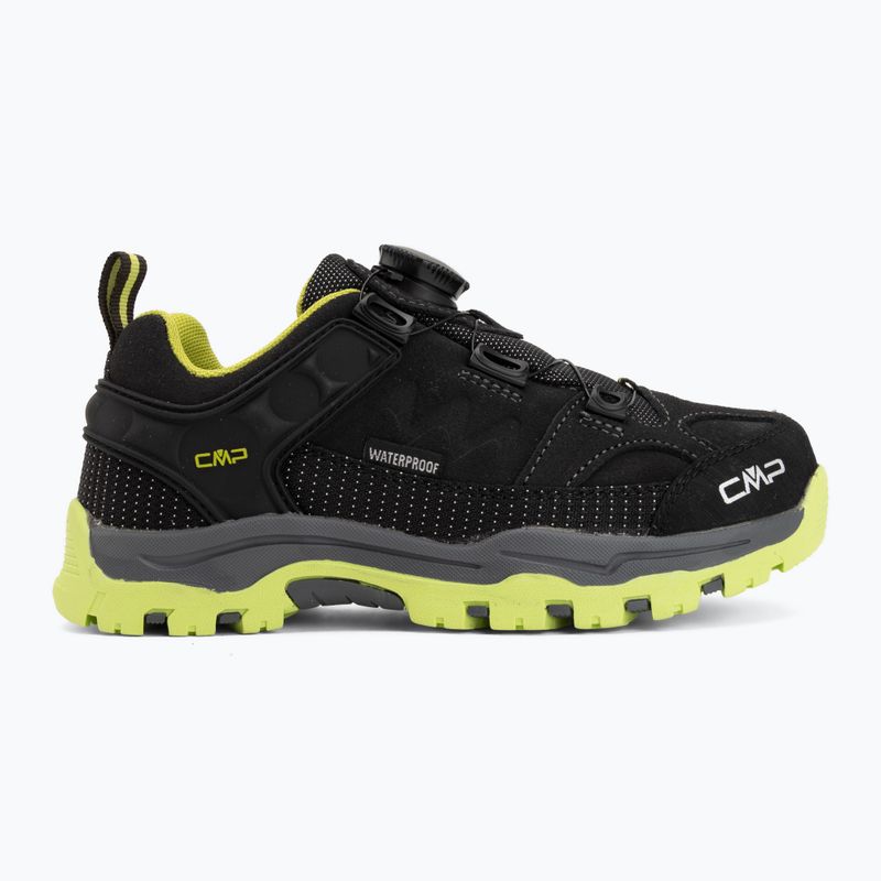 Dětské trekové boty CMP Kiruna Low FitGo Waterproof piombo/acido 2