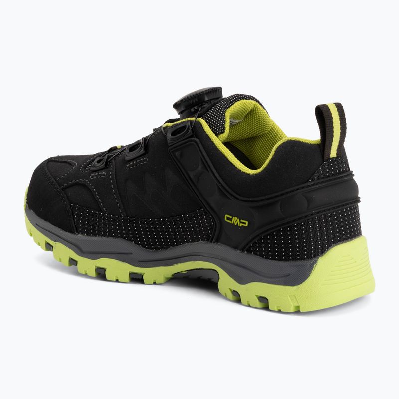 Dětské trekové boty CMP Kiruna Low FitGo Waterproof piombo/acido 3
