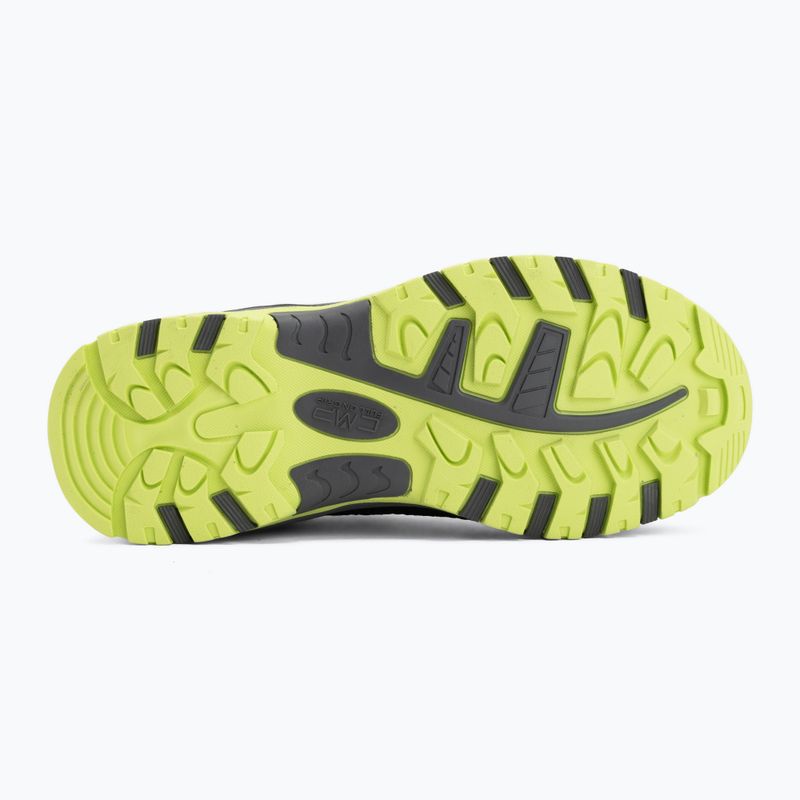 Dětské trekové boty CMP Kiruna Low FitGo Waterproof piombo/acido 4