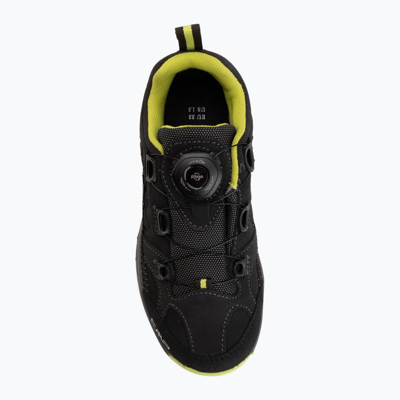 Dětské trekové boty CMP Kiruna Low FitGo Waterproof piombo/acido 5