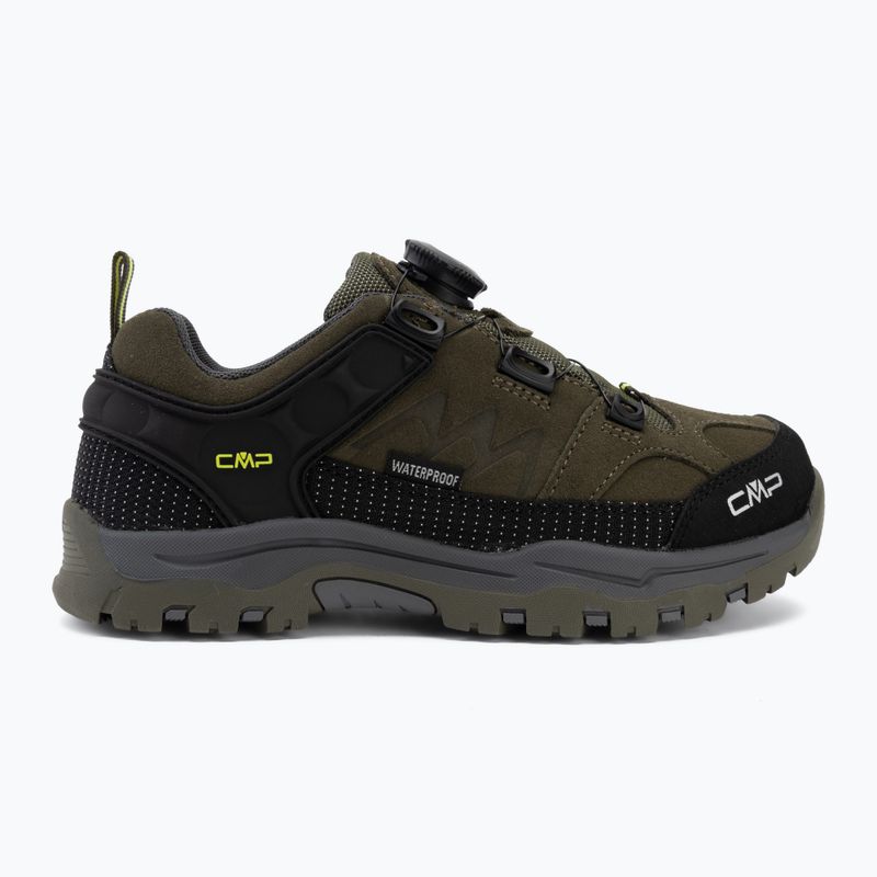 Dětské trekové boty CMP Kiruna Low FitGo Waterproof olive 2