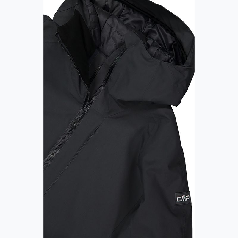 Pánská lyžařská bunda CMP 34W3987 Fix Hood antracitová 5