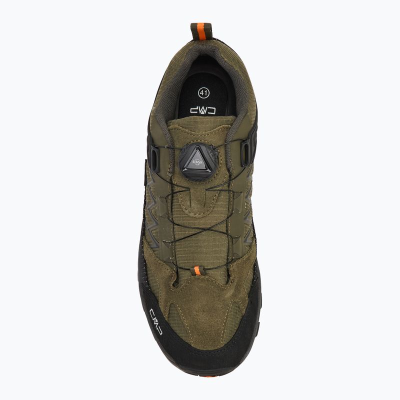 Pánské trekové boty CMP Rigel Low Fitgo olive/flame 5