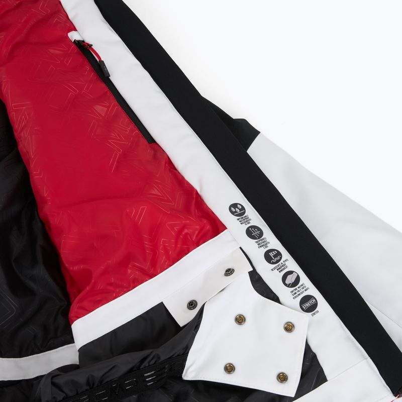 Pánská lyžařská bunda CMP 35W0077 Zip Hooded white 6