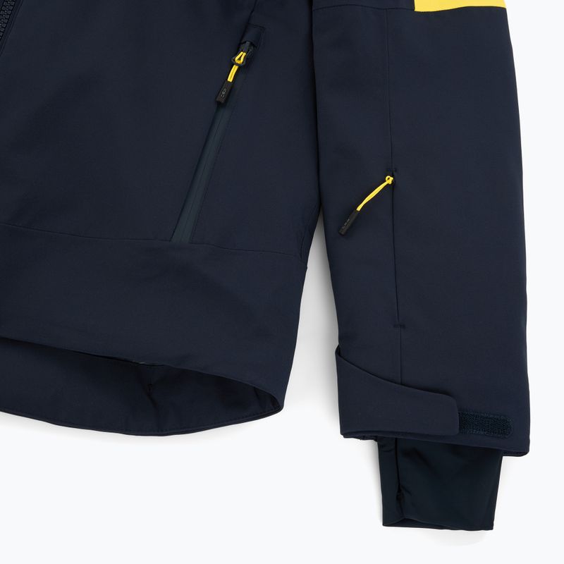 Pánská lyžařská bunda CMP 35W0077 Zip Hooded black/blue 4