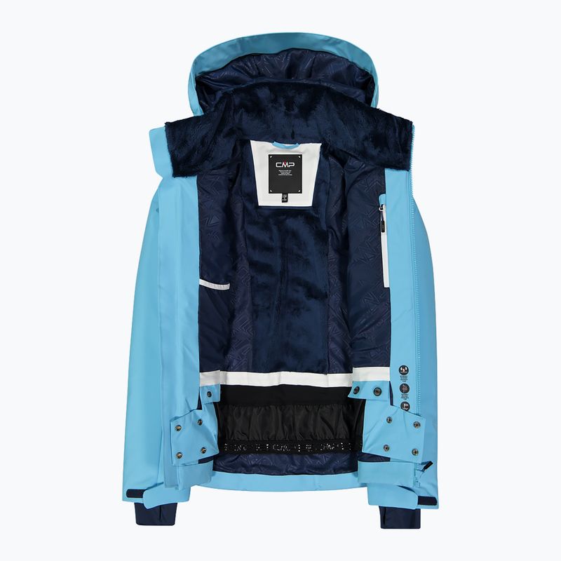 Dámská lyžařská bunda CMP 35W0166 Zip Hood topaz 4
