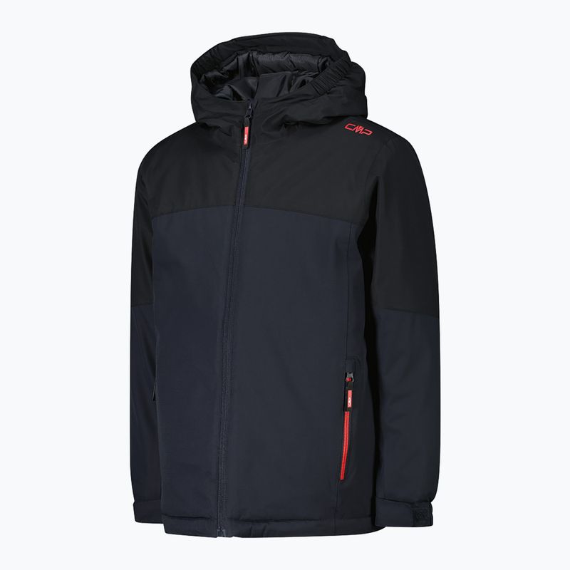 Dětská softshellová bunda CMP 35Z1524 Fix Hood anthracite/black 3