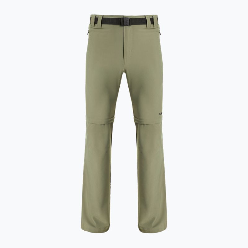Pánské trekové kalhoty CMP 3T51647 Zip Off sage