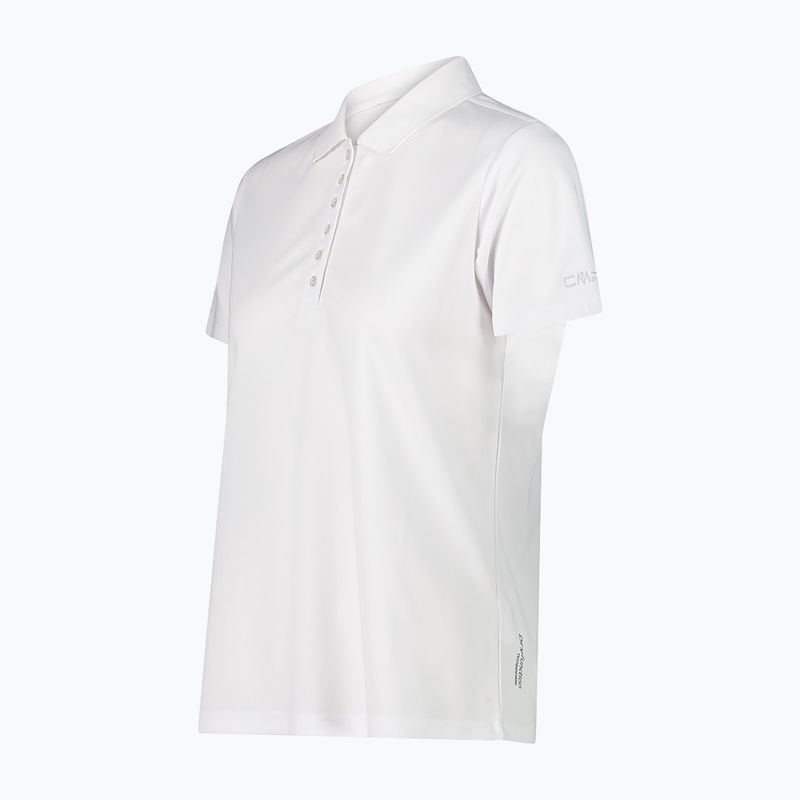 Dámské polo tričko CMP 3T59676 White/Ice polo 3
