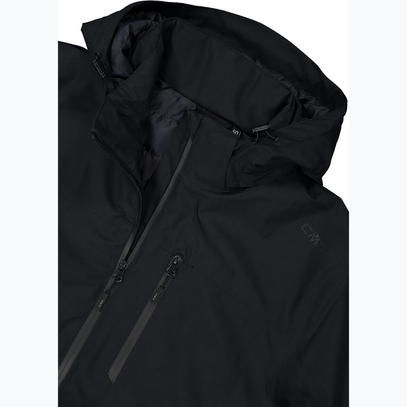 Pánská nepromokavá bunda CMP 35Z1537 Zip Hood black 5