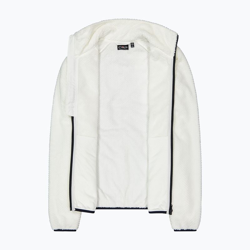 Dámská bunda CMP 35P1566 Jacquard Highloft white chalk 4