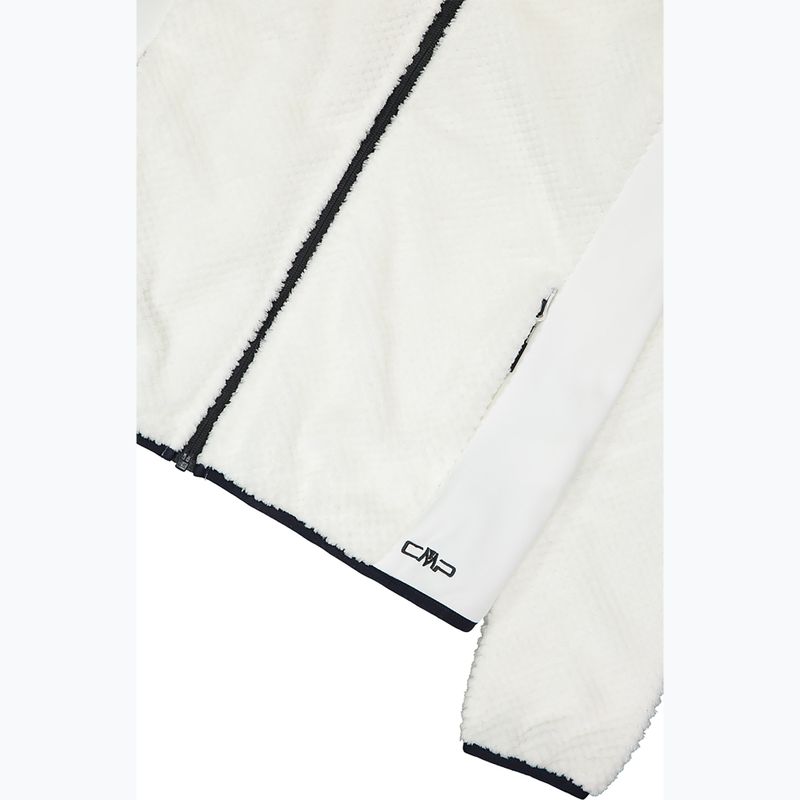 Dámská bunda CMP 35P1566 Jacquard Highloft white chalk 5