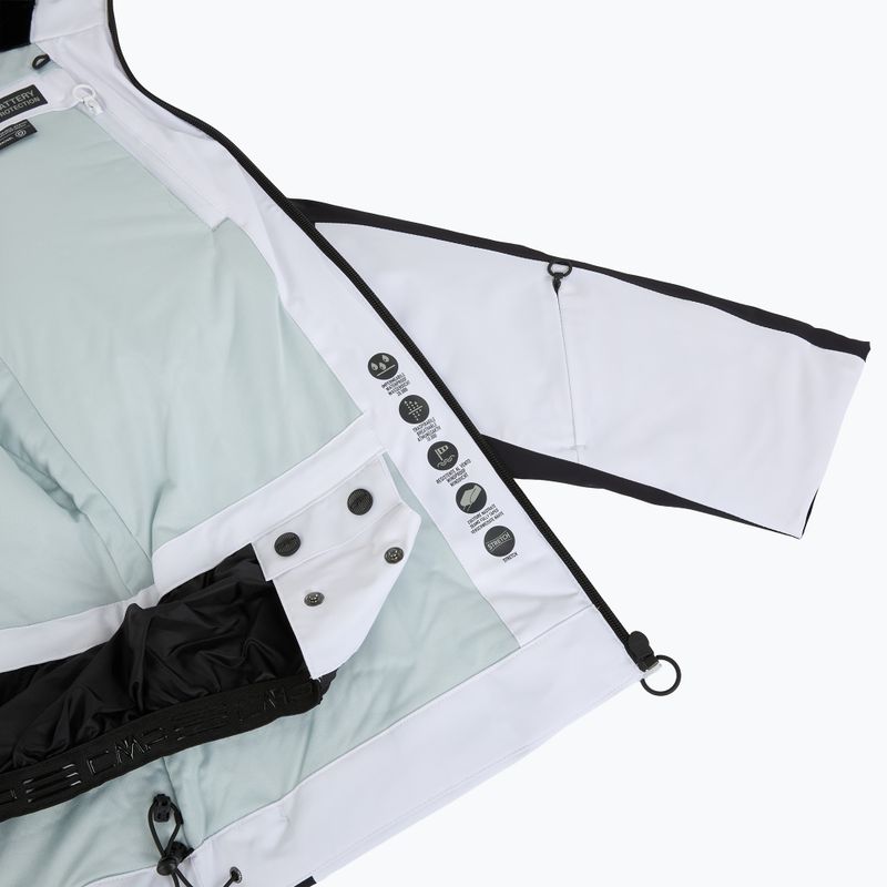 Dámská lyžařská bunda CMP 35W0246 Zip Hood Synthetic Fur white 6