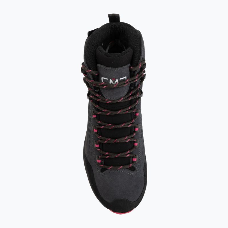 Dámské trekové boty CMP Vertyx Mid Waterproof grey/fuxia 5