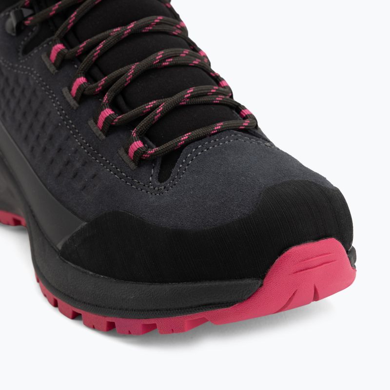 Dámské trekové boty CMP Vertyx Mid Waterproof grey/fuxia 7