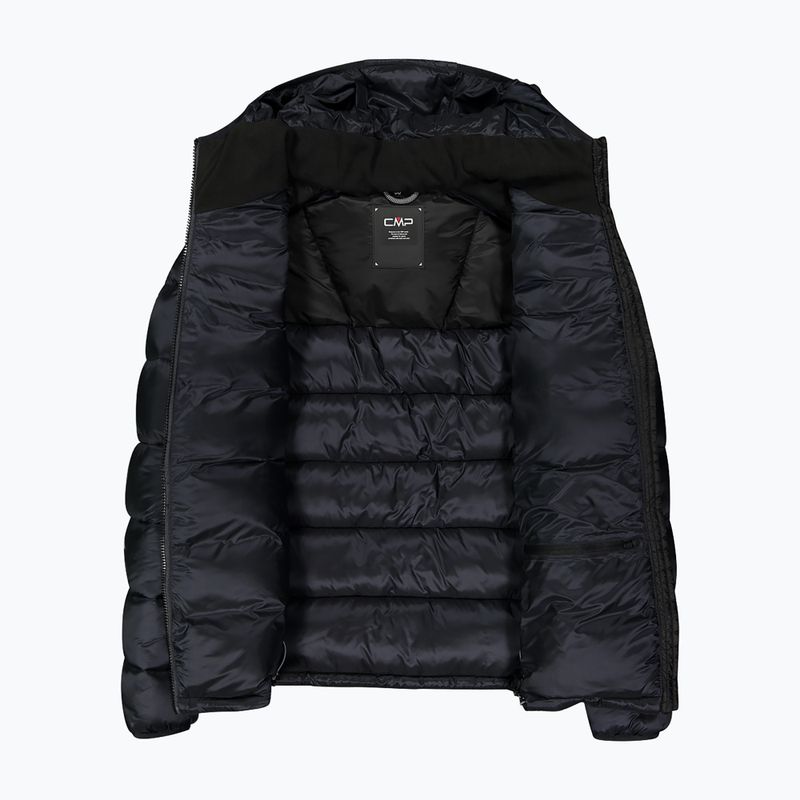 Pánská zateplená bunda CMP 35K3747 Fix Hood anthracite 9