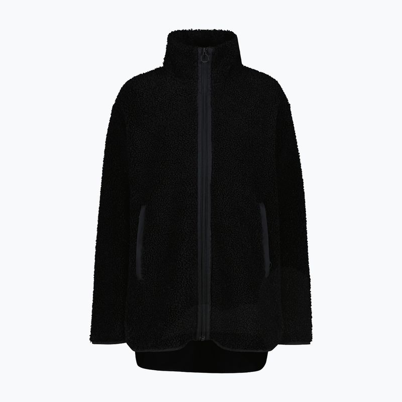 Dámský kabát CMP 35P3846 Long Teddy Highloft nero
