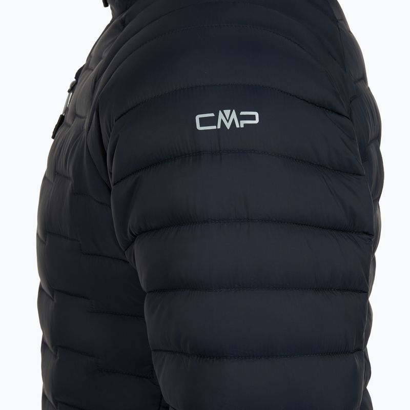 Pánská zimní bunda CMP 35Z2767 Fix Hood antracit 4
