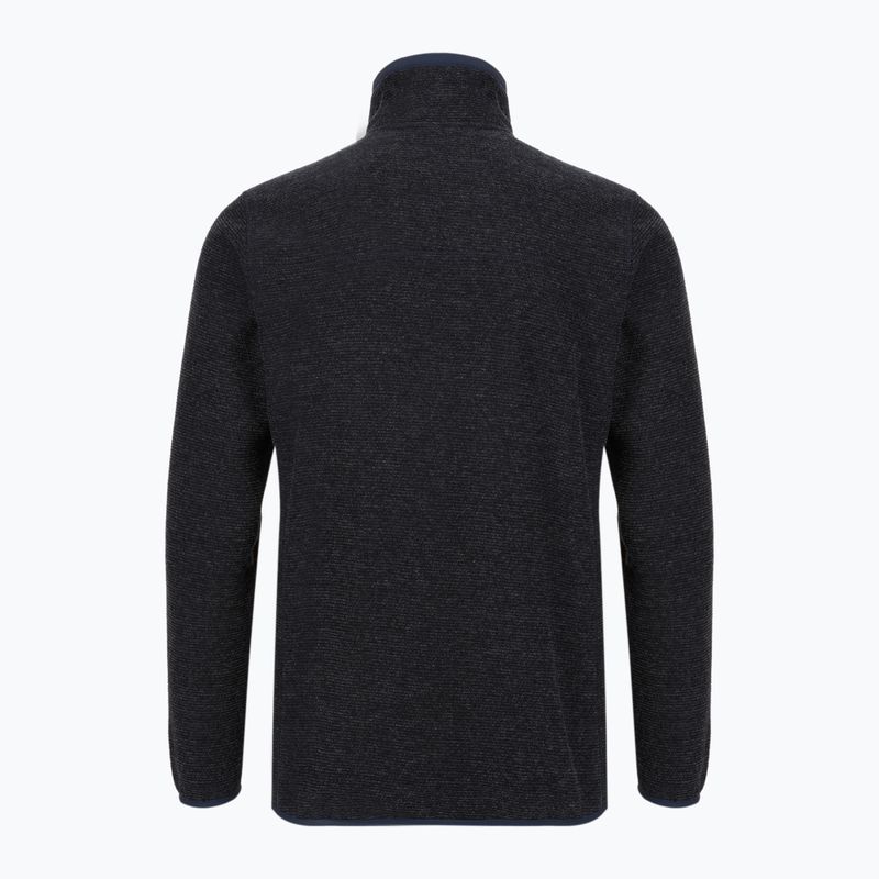 Pánská fleecová mikina CMP 35H3907 Melange Knitted blue melange/blue 2