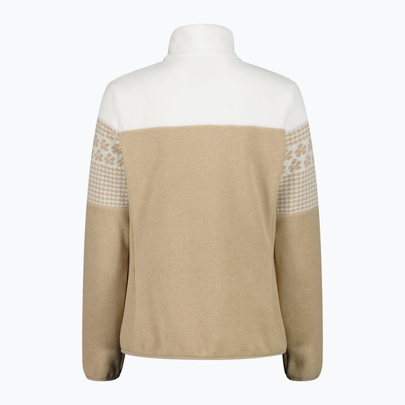 Dámská mikina CMP 35J3806 Arctic Fleece cookie melange 2