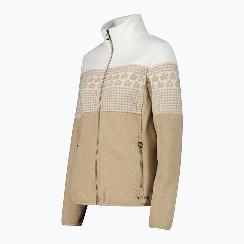 Dámská mikina CMP 35J3806 Arctic Fleece cookie melange 3