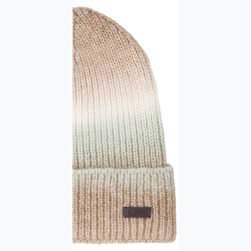 Dámská zimní čepice CMP 5505813 Knitted terracotta/jade 3