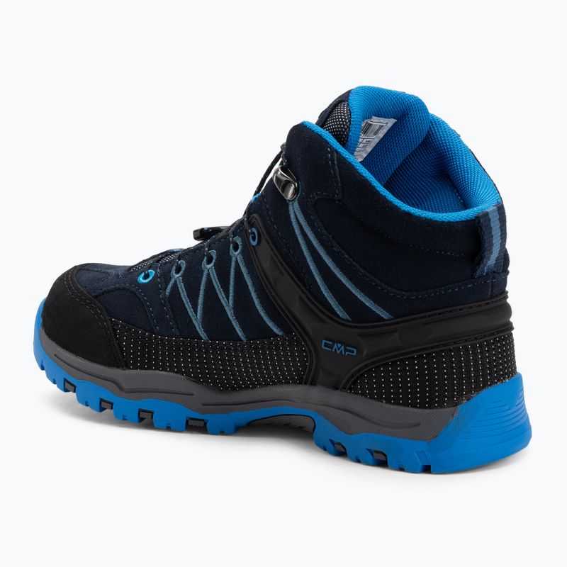 Dětské trekové boty CMP Rigel Mid Wp b.blue/bluestone/royal blue 3