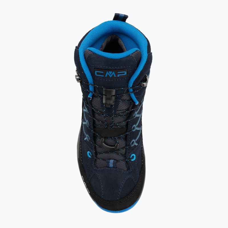 Dětské trekové boty CMP Rigel Mid Wp b.blue/bluestone/royal blue 5