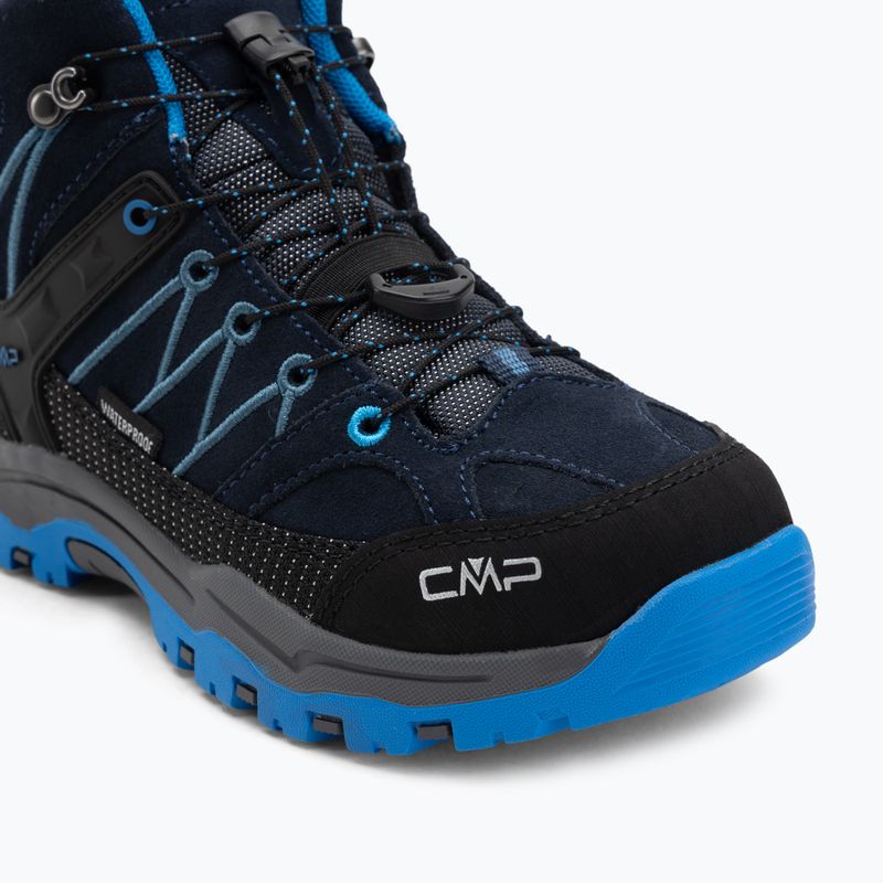 Dětské trekové boty CMP Rigel Mid Wp b.blue/bluestone/royal blue 7